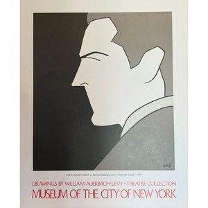 William Auerbach-Levy "General Crack" Poster